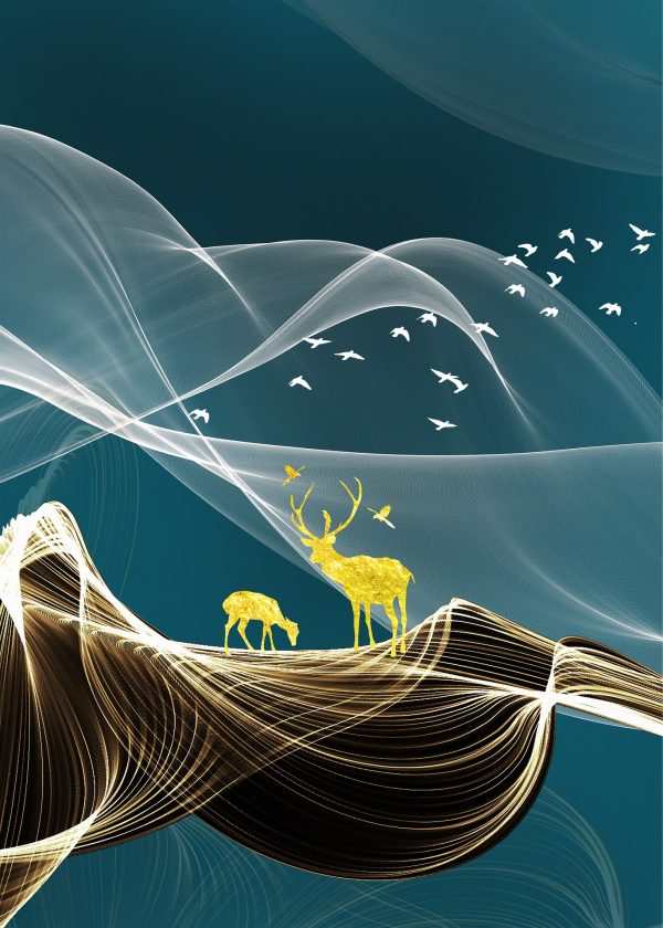 Deer Art Print